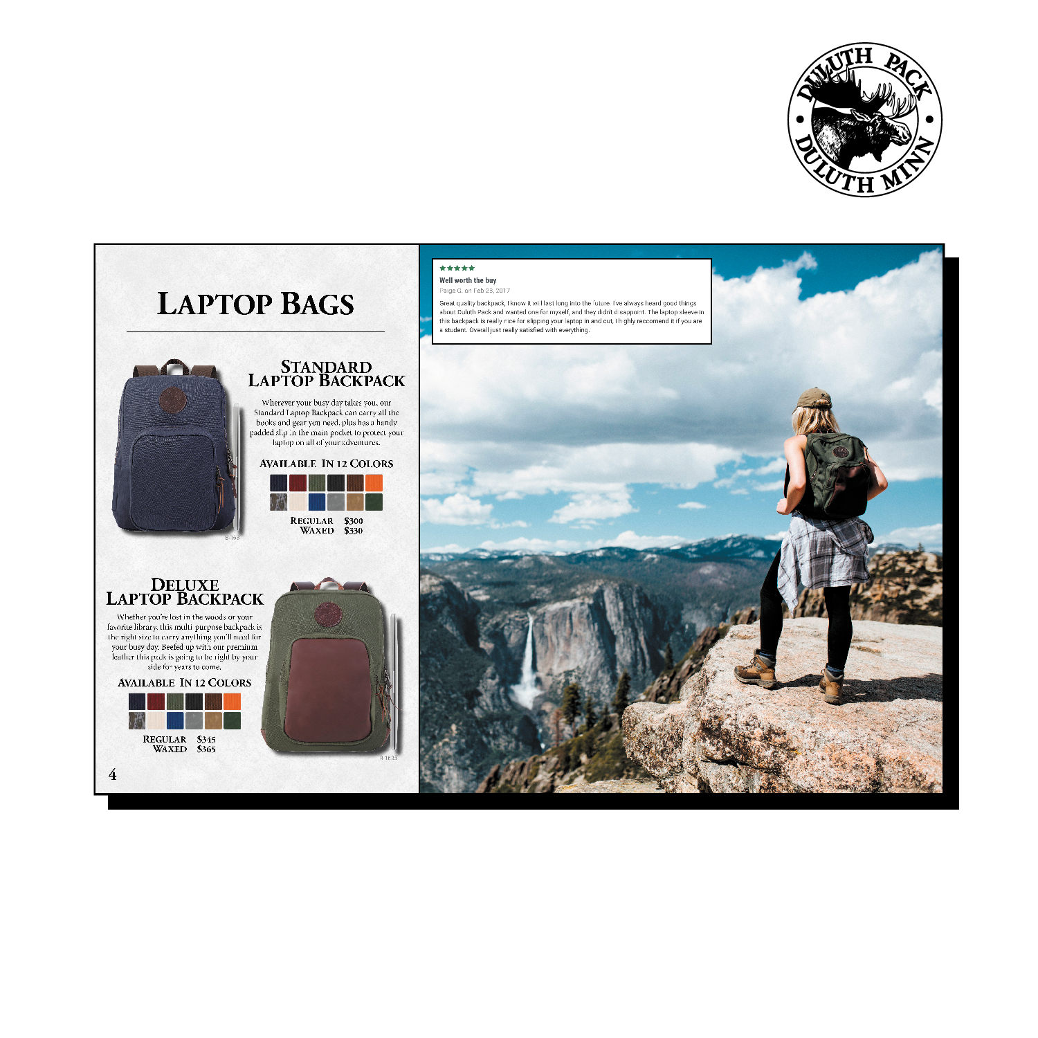 Duluth Pack Catalog